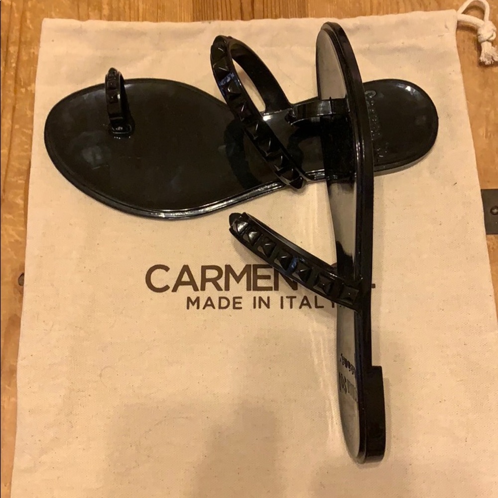 Carmen Sol Maria Jelly Sandal size 9